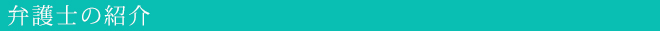 弁護士の紹介